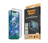 PanzerGlass Pellicola protettiva in vetro opaco per iPhone 16 Plus, con EasyAligner, vetro temperato antiriflesso e anti-impronte, alta sensibilità al tocco, superficie estremamente liscia