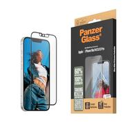 PanzerGlass Pellicola protettiva in vetro temperato per iPhone 16e (2025) | 14 | 13 | 13 Pro - Vestibilità ultra-larga, 60% vetro riciclato, proteggi schermo in vetro temperato per iPhone 16e