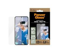 PANZERGLASS Pellicola protettiva per Samsung Galaxy S25 Plus, di alta qualità, antigraffio, anti-impronte, protezione completa per la massima chiarezza, trasparente