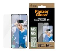 PANZERGLASS Pellicola protettiva per Samsung Galaxy S25 Plus, di alta qualità, antigraffio, anti-impronte, protezione completa per la massima chiarezza, trasparente