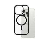 PanzerGlass PG HardC Blk MagS iPhone 16 6.3Inch Pro custodia per cellulare Cover Trasparente