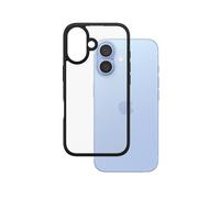 PanzerGlass PG HardCase Black iPhone 16 6.1Inch custodia per cellulare Cover Trasparente NEW
