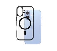 PanzerGlass PG HardCase Black MagS iPhone 16 6.1Inch custodia per cellulare Cover Trasparente