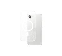 Custodia per iPhone 16e Care by PanzerGlass Flagship Star illuminata con MagSafe bianco