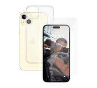 PanzerGlass SAFE. by 2-in-1-Pack iPhone 15 Plus**BULK Pellicola proteggischermo trasparente Apple 50 pz (TPU CASE+TEMPERED GLAS NEW