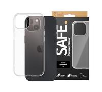PanzerGlass SAFE by Custodia per Apple iPhone 15 - Protezione senza compromessi, cover posteriore antishock, TPU case