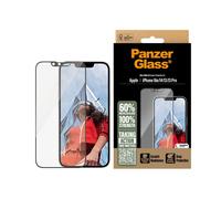 PanzerGlass Pellicola protettiva in vetro temperato per iPhone 16e (2025) | 14 | 13 | 13 Pro - Vestibilità ultra-larga, 60% vetro riciclato, proteggi schermo in vetro temperato per iPhone 16e