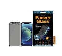 Panzerglass Vetro protettivo antibatterico Privacy Edge to Edge adatto per Apple iPhone 12 Mini