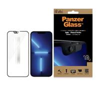 PanzerGlass - Vetro temperato Case Friendly CamSlider AB per iPhone 13 Pro Max - Nero