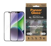 PanzerGlass - Vetro temperato UWF CamSlider AB per iPhone 14 Plus / 13 Pro Max - Nero