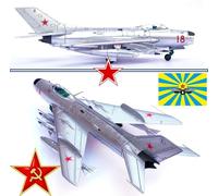 Panzerkampf 1/72 14643PA MiG-19 PM Farmer-E Soviet Air Force, Red 18, URSS