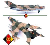 Panzerkampf 1/72 14643PB MiG-19 PM Farmer-E East German Air Force, Red 335