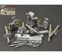 Panzerschreck Rpzb.54 & Ofenrohr Rpzb 43 Weapon Set Plastic Kit 1:35 Model
