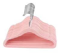 Panzy Home Confezione da 30 grucce appendiabiti in velluto per bambini, antiscivolo, per neonati e bambini, ultra sottili, salvaspazio, per l'organizzazione dell'armadio della scuola materna