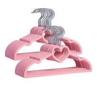 Panzy Home Confezione da 30 grucce appendiabiti in velluto per bambini, antiscivolo, per neonati e bambini, ultra sottili, salvaspazio, per l'organizzazione dell'armadio della scuola materna