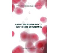 Paola Mattei Public Accountability and Health Care Governance (Copertina rigida)