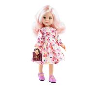 Paola Reina 04468 Bambola Rosa-Multicolore, 32 cm