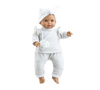 Paola Reina Pop Sonia con meccanismo - Punti Off-White - 36 cm