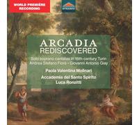 Andrea Stefano Arcadia Rediscovered: Solo Soprano Cantatas in 18th-century (CD)