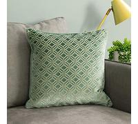 Paoletti Avenue - Cuscino imbottito in velluto jacquard con piume