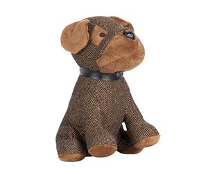 Paoletti Boston Fermaporta per Cani a Spina di Pesce, Brown, One Size
