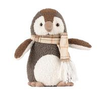 Paoletti Boucle Pinguino novità Fermaporta, Warm Grey, One Size