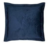 Paoletti Copertura Cuscino di Palmeria, Cotone Poliestere, Navy, 60 x 60cm