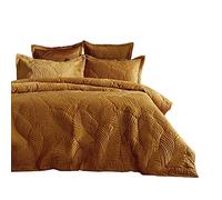 Paoletti Copertura Palmeria Piumino e Federa Set, Oro, Singolo