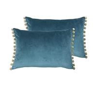 Paoletti Cuscini pieni di Fiesta Twin Pack, Uovo D'Anatra/Naturale, 35 x 50cm, 2 unità