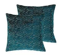 Paoletti Cuscini pieni di Piume di Delophi Twin Pack, Asciuga, 45 x 45cm, 2 unità