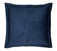 Paoletti Cuscino Pieno di Piume di Palmeria, Velluto, Navy, 60 x 60cm