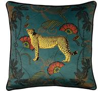 Paoletti Cuscino Tropica Cheetah, Teal, 45 x 45cm