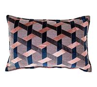 Paoletti Delano Copricuscino, Blush/Navy, 40 X 60 cm