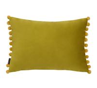 Paoletti Fiesta - Cuscino imbottito in velluto con pompon