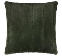 Paoletti Fodera per cuscino Empress - Cuscino decorativo in morbido velluto di pelliccia sintetica con cerniera nascosta per un elegante stile domestico (Pino - 45x45cm)