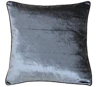 Paoletti Luxe Velvet 55X55 FEATHCUSH Anth, Poliestere, Antracite, 55x55cm