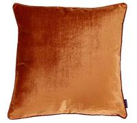 Paoletti Luxe Velvet 55X55 FEATHCUSH Rust, Poliestere, Ruggine, 55x55cm