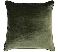 Paoletti Luxe Velvet 55X55 Poly Cush Oliv, Poliestere, Oliva, 55x55cm