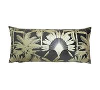 Paoletti Malaysian Palm Poliestere Cuscino Pieno, Visone, 33 x 70cm