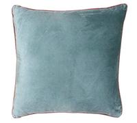 Paoletti Meridian 55X55 Poly Cush MIN, Minerale Blu/Blush Pink, 55x55cm