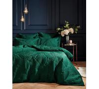 Paoletti Copertura Palmeria Piumino e Federa Set, Smeraldo, re