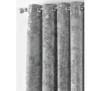 Paoletti Paoletti Verona Tende a occhielli in velluto riccio Argento