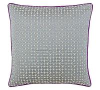 Paoletti Pimlico Poly Cush 45X45 SIL/Mag, Argento, 45x45cm