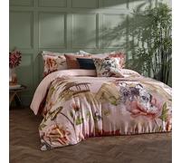 Paoletti Set copripiumino 100% cotone Geisha floreale