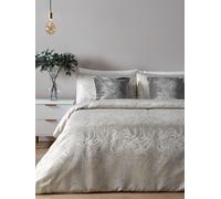 Paoletti Set copripiumino e federa Paoletti Marble Jacquard crema
