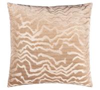 Paoletti Tierra Cuscino Imbottito Di Piume - Lusso Astratto Testurizzato Velluto Intagliato Cuscino Decorativo (Talpa - 50x50cm)