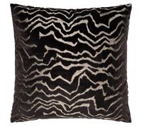 Paoletti Tierra Cuscino Imbottito Di Poliestere - Lusso Astratto Testurizzato Velluto Intagliato Cuscino Decorativo (Getto - 50x50cm)