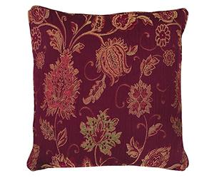 Paoletti Zurich Poly Cush 45X45 Burg, Borgogna, 45x45cm