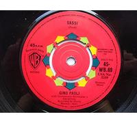 Paoli, Gino - Paoli, Gino Sassi 7" Warner Bros WB69 EX 1962 b-side by Emilio Pericoli