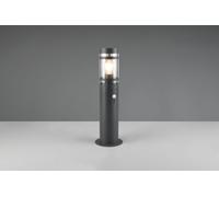 PAOLMA PALO DA ESTERNO METALLO ANTRACITE CON SENSORE MOVIMENTO IP44 H.50CM 1 LUCE ATTACCO E27